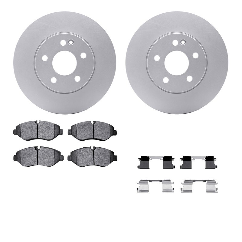 Dynamite Friction 4212-63236 Disc Brake Kit - Front