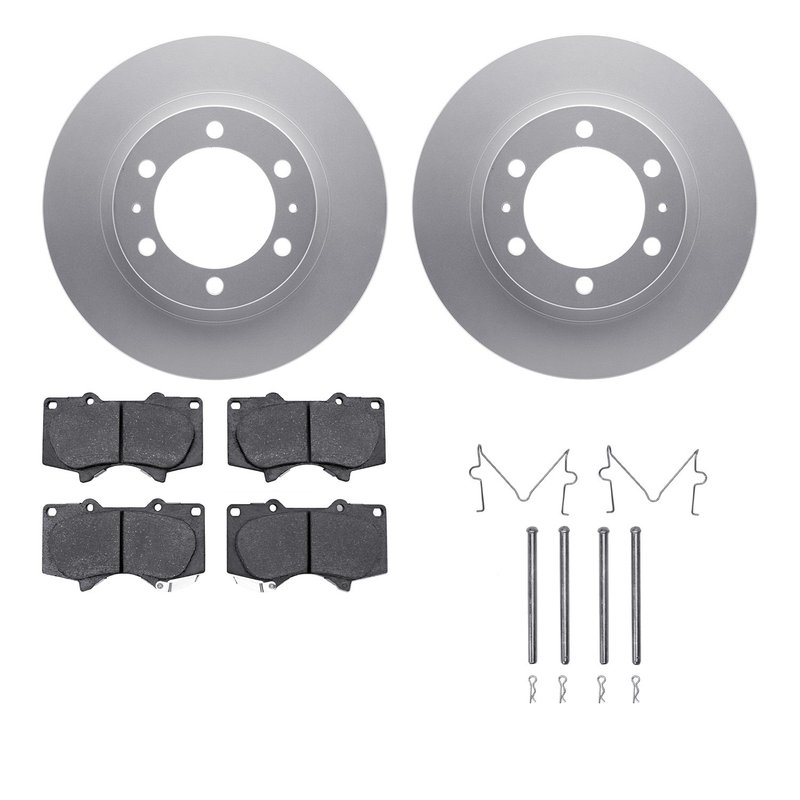 Dynamite Friction 4212-76004 Disc Brake Kit - Front