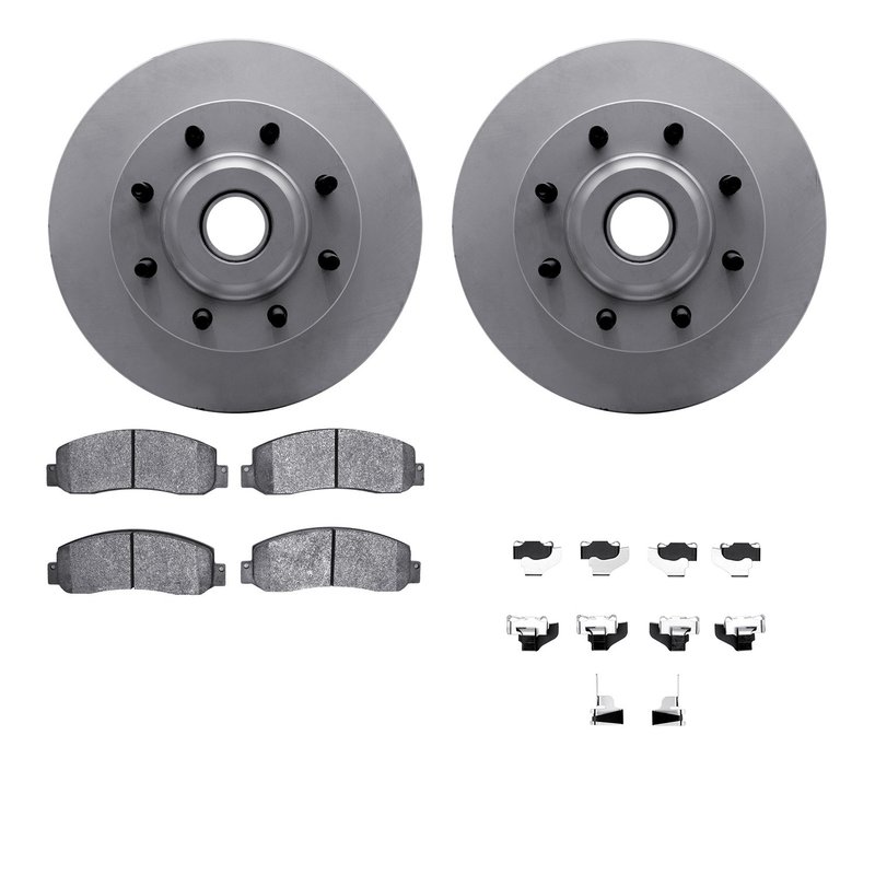 Dynamite Friction 4212-99190 Disc Brake Kit - Front
