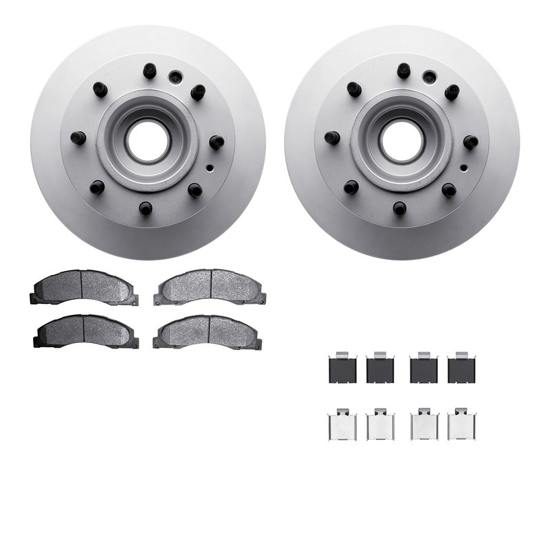 Dynamite Friction 4212-99205 Disc Brake Kit - Front
