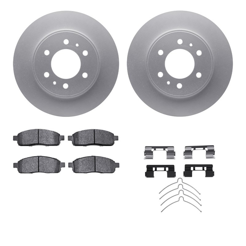 Dynamite Friction 4212-99207 Disc Brake Kit - Front