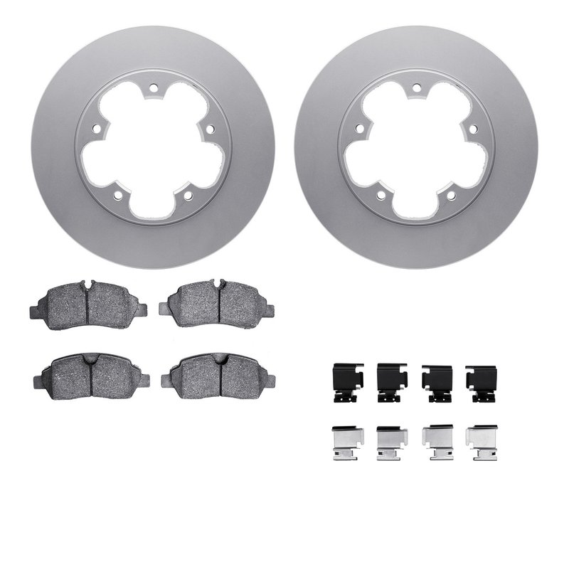 Dynamite Friction 4212-99223 Disc Brake Kit - Rear