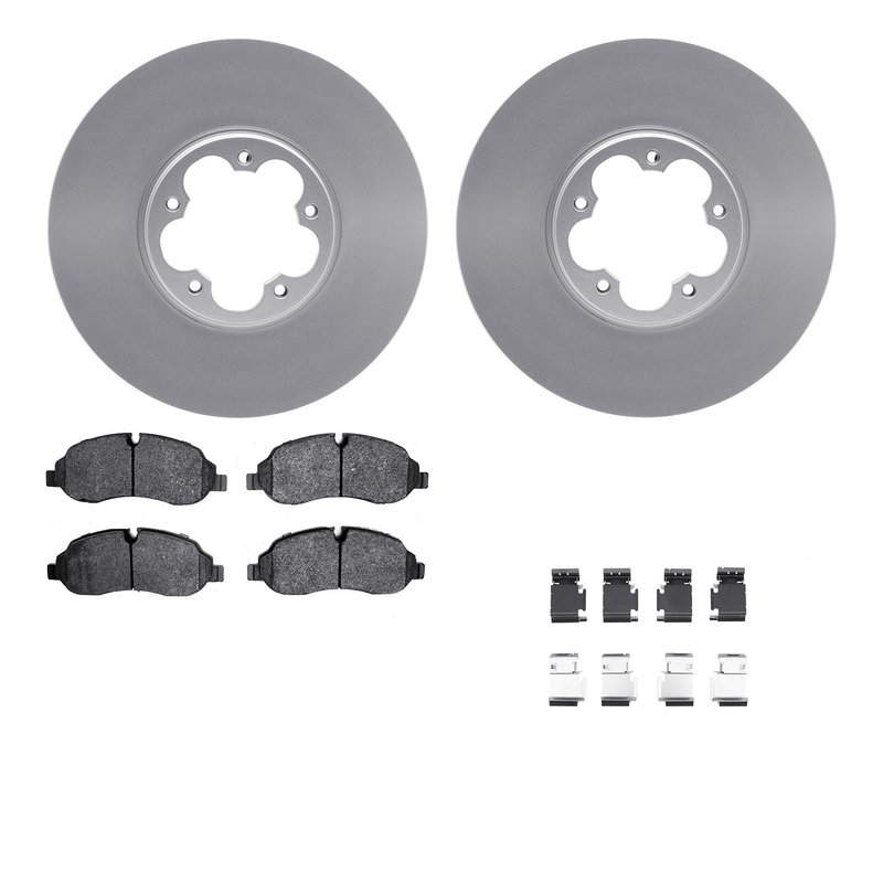 Dynamite Friction 4212-99249 Disc Brake Kit - Front