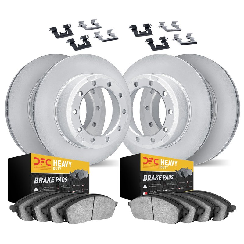 Dynamic Friction 4214-99019 Disc Brake Kit - Front and Rear