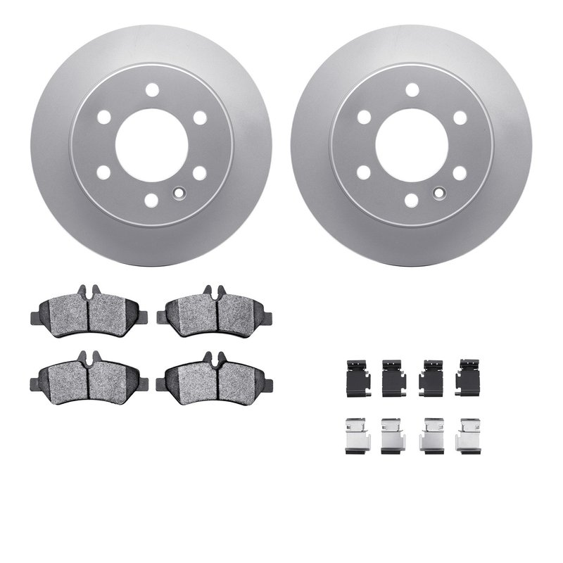 Dynamite Friction 4222-40014 Disc Brake Kit - Rear