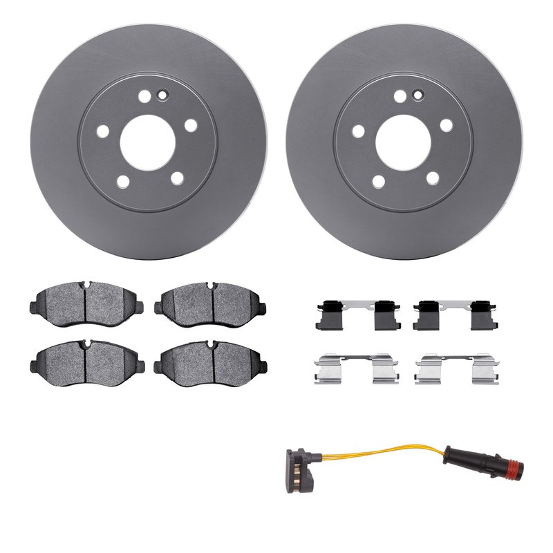 Dynamite Friction 4222-63123 Disc Brake Kit - Front