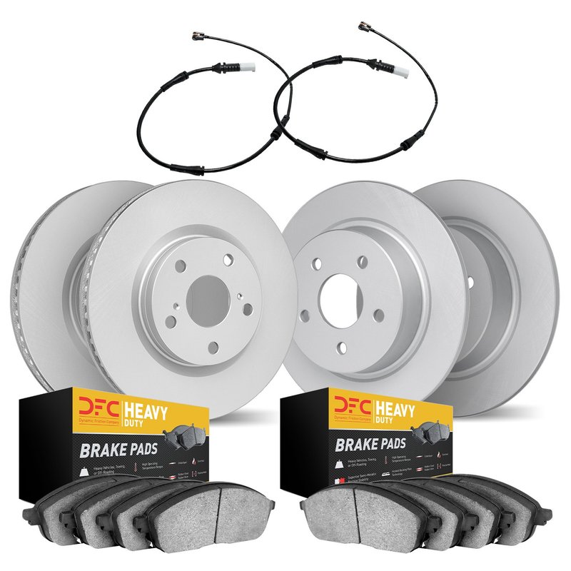 Dynamite Friction 4234-40001 Disc Brake Kit - Front and Rear