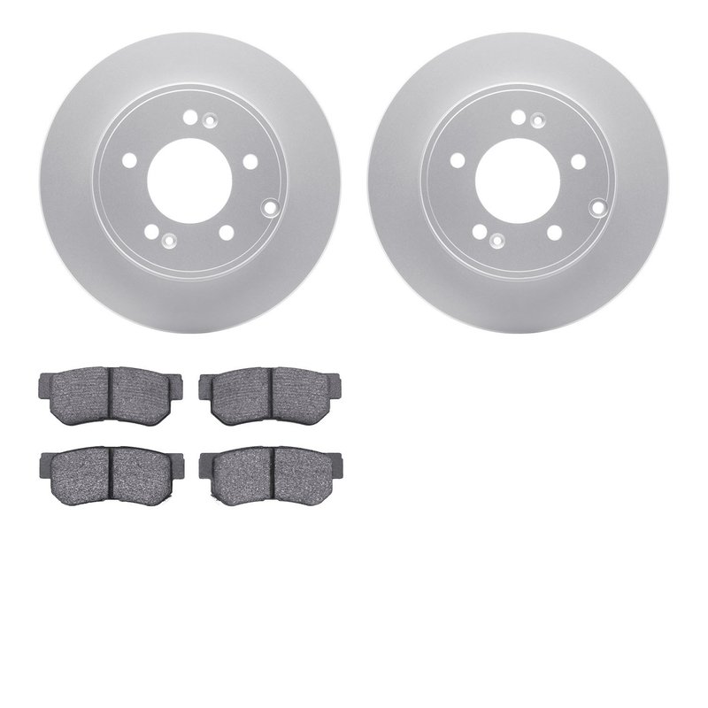 Dynamite Friction 4302-03006 Disc Brake Kit - Rear