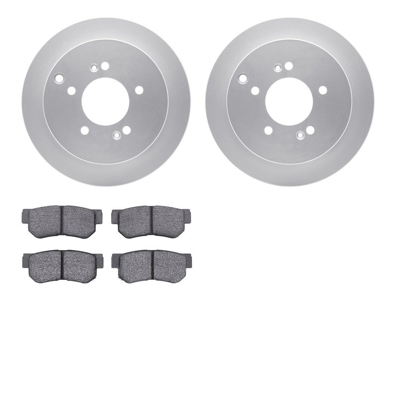 Dynamite Friction 4302-03009 Disc Brake Kit - Rear