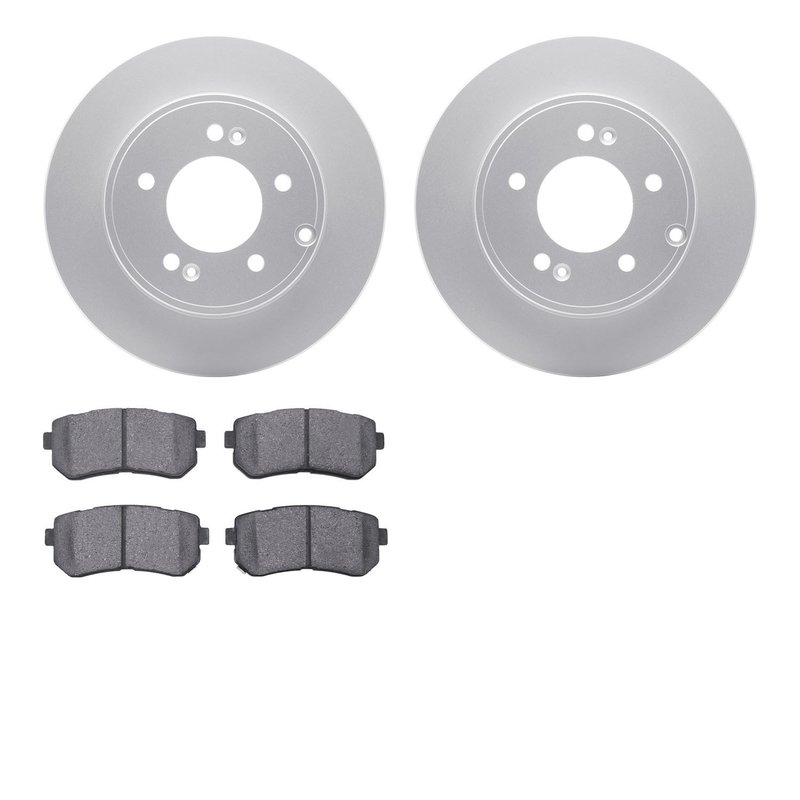 Dynamic Friction 4302-03021 Disc Brake Kit - Rear