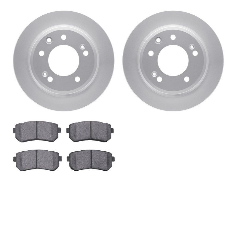 Dynamite Friction 4302-03022 Disc Brake Kit - Rear