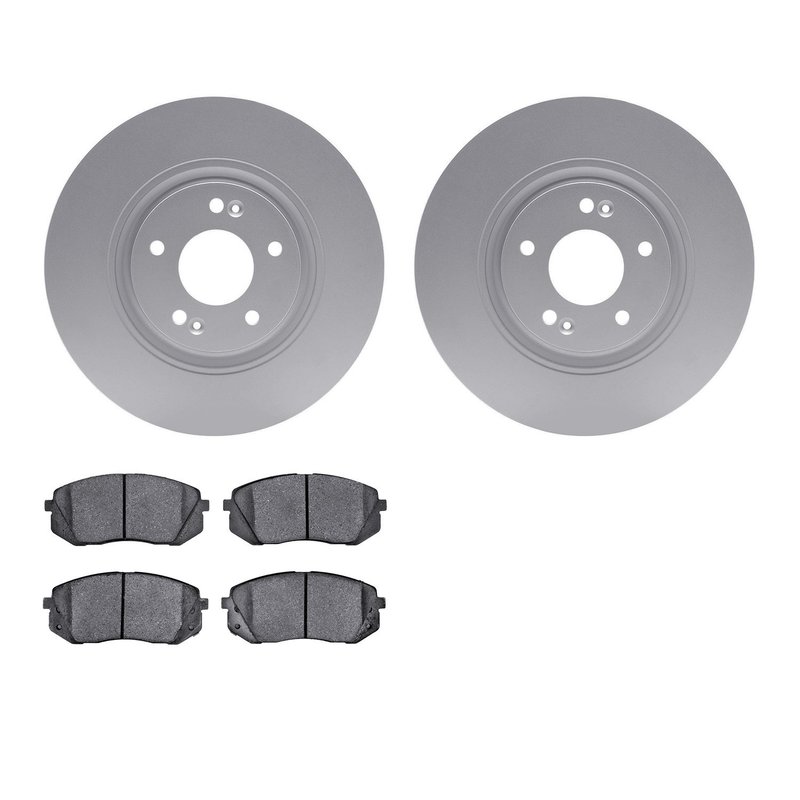 Dynamic Friction 4302-03027 Disc Brake Kit - Front