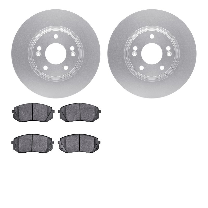 Dynamic Friction 4302-03028 Disc Brake Kit - Front