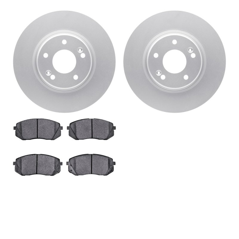 Dynamic Friction 4302-03029 Disc Brake Kit - Front