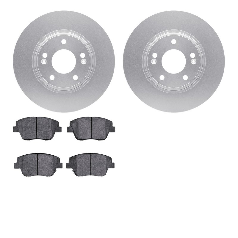 Dynamite Friction 4302-03048 Disc Brake Kit - Front