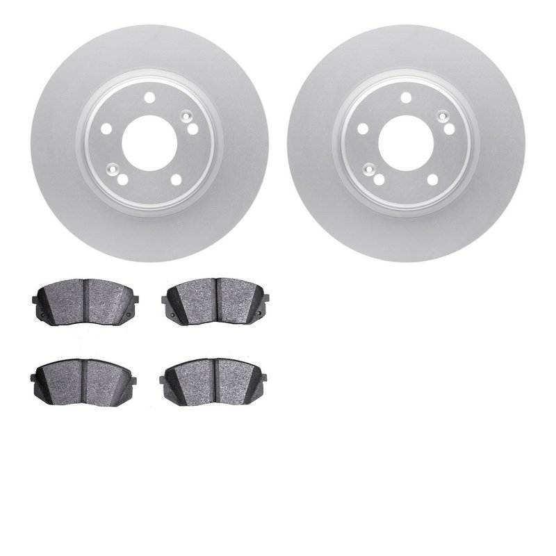 Dynamic Friction 4302-03074 Disc Brake Kit - Front