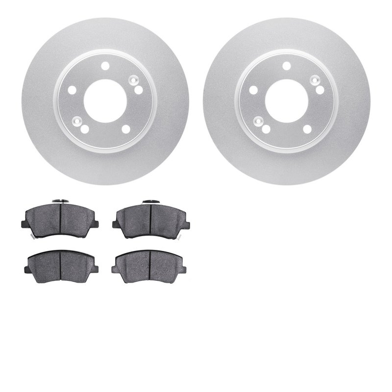 Dynamic Friction 4302-03082 Disc Brake Kit - Front
