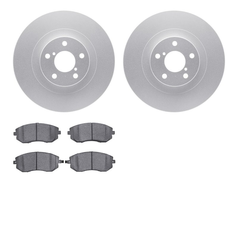 Dynamite Friction 4302-13015 Disc Brake Kit - Front
