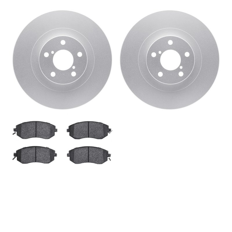 Dynamite Friction 4302-13036 Disc Brake Kit - Front