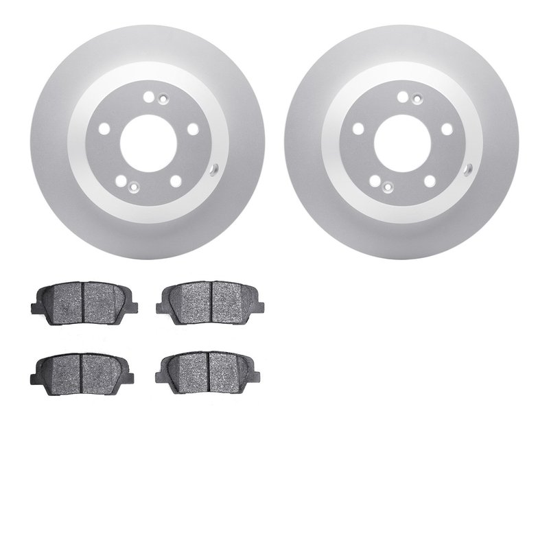 Dynamite Friction 4302-21032 Disc Brake Kit - Rear