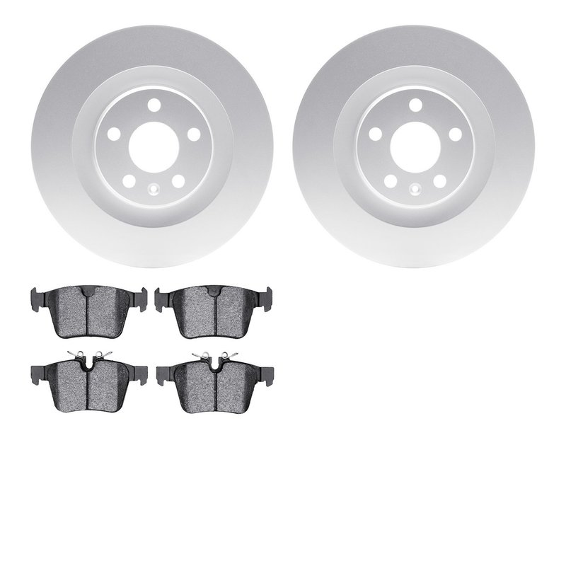 Dynamic Friction 4302-27039 Disc Brake Kit - Rear