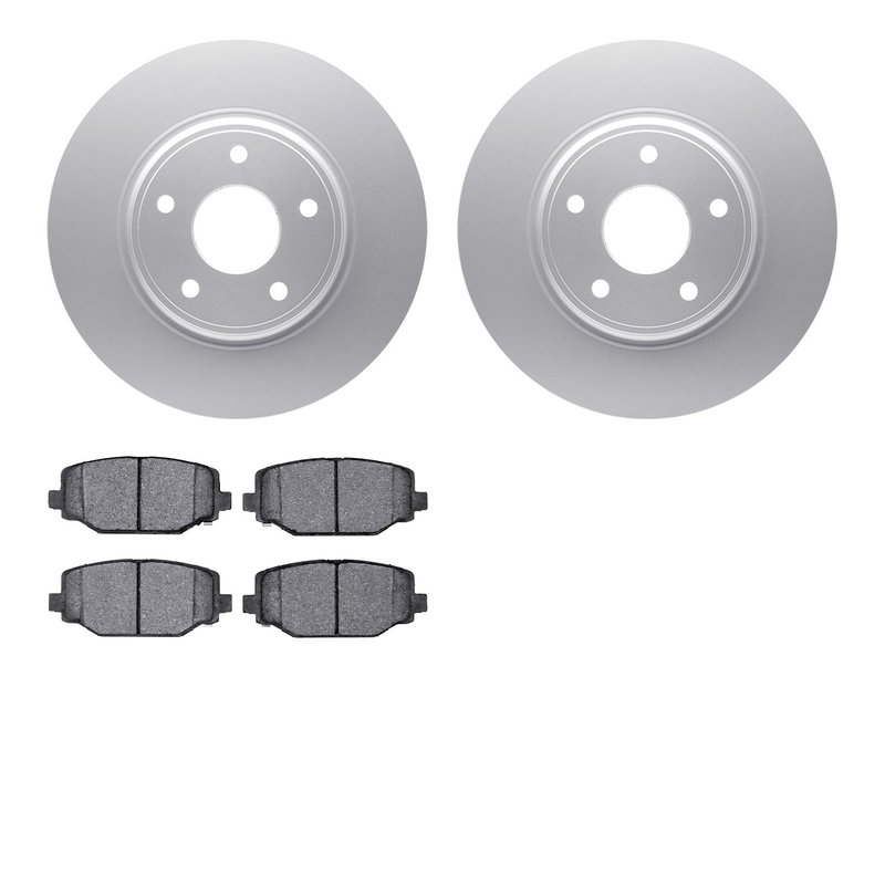 Dynamite Friction 4302-40039 Disc Brake Kit - Rear