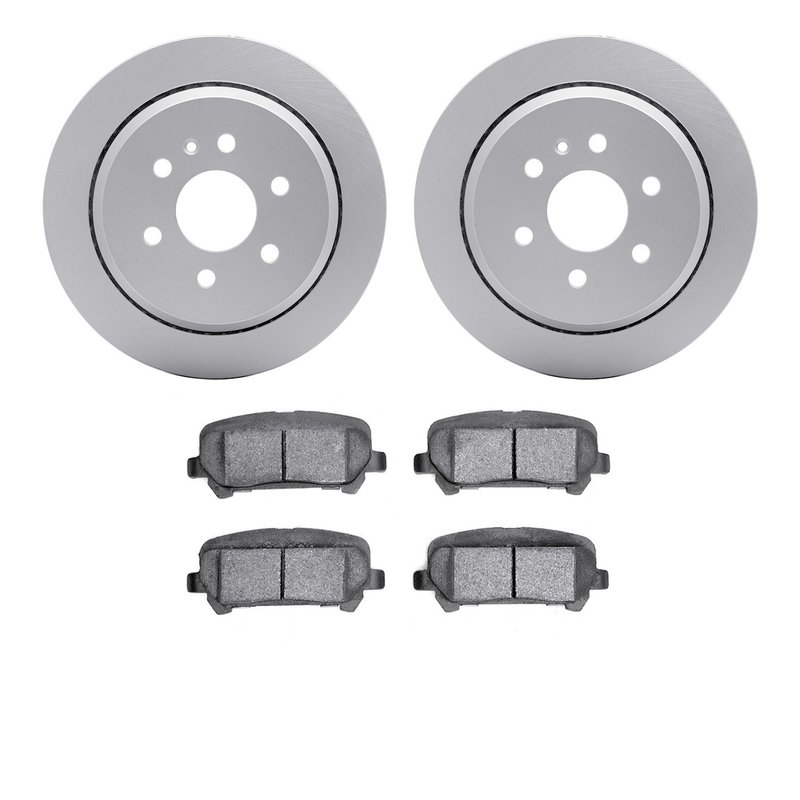 Dynamite Friction 4302-48049 Disc Brake Kit - Rear