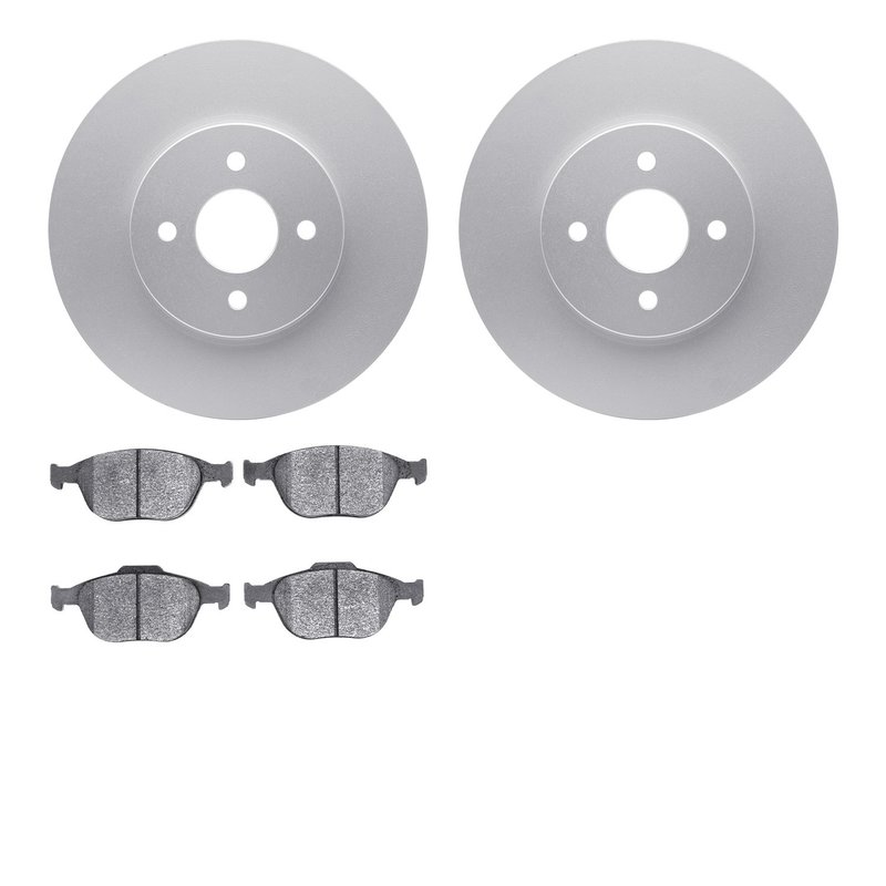 Dynamic Friction 4302-54069 Disc Brake Kit - Front