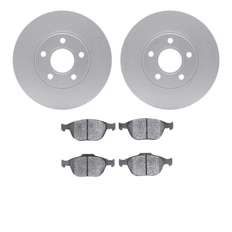 Dynamic Friction 4302-54070 Disc Brake Kit - Front