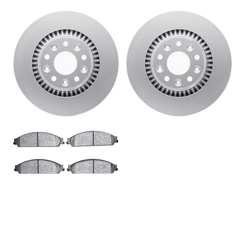Dynamite Friction 4302-54088 Disc Brake Kit - Front