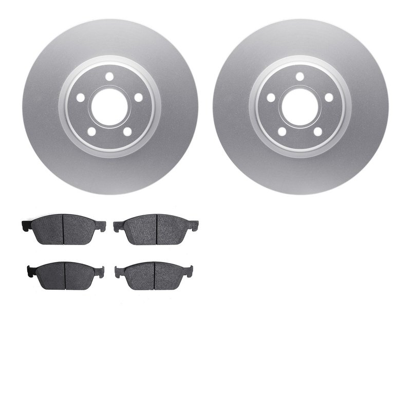 Dynamite Friction 4302-54138 Disc Brake Kit - Front