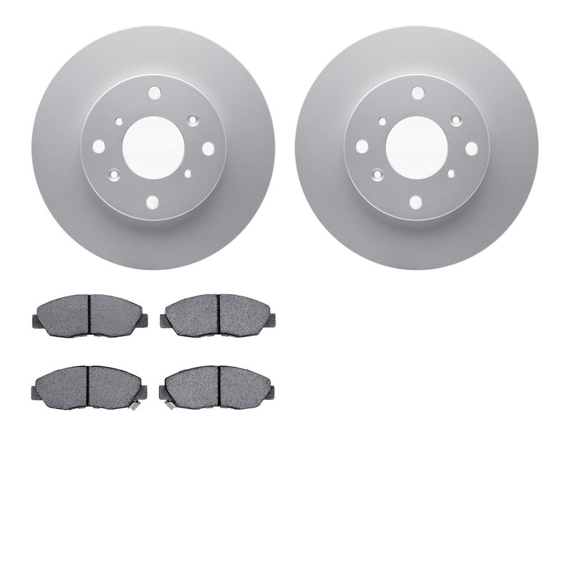 Dynamite Friction 4302-59009 Disc Brake Kit - Front
