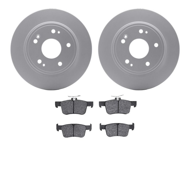 Dynamite Friction 4302-59083 Disc Brake Kit - Rear