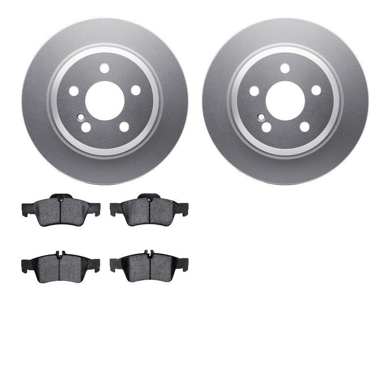 Dynamite Friction 4302-63049 Disc Brake Kit - Rear