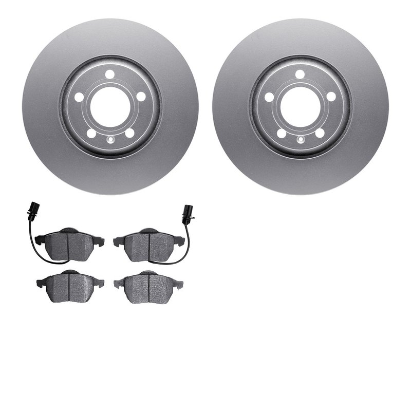 Dynamite Friction 4302-73019 Disc Brake Kit - Front
