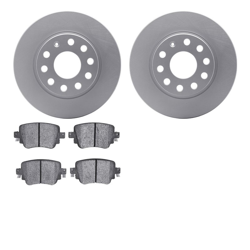 Dynamite Friction 4302-74017 Disc Brake Kit - Rear