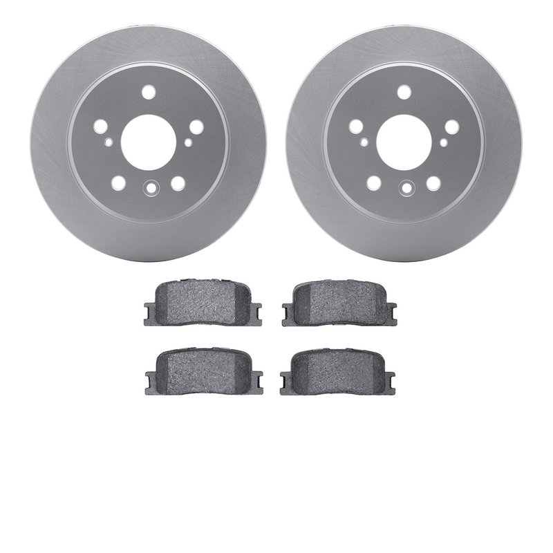 Dynamite Friction 4302-76044 Disc Brake Kit - Rear