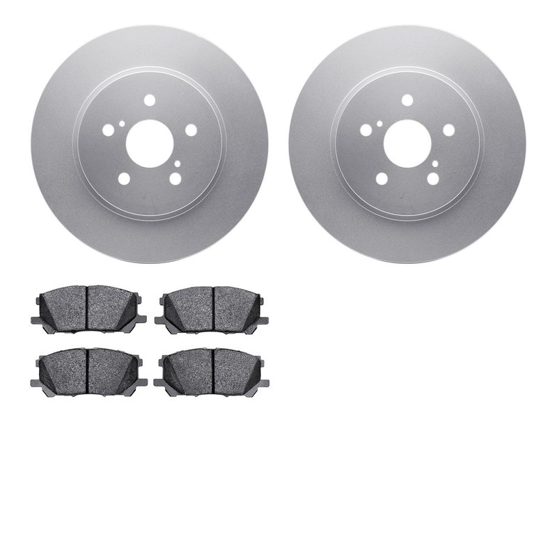 Dynamite Friction 4302-76061 Disc Brake Kit - Front