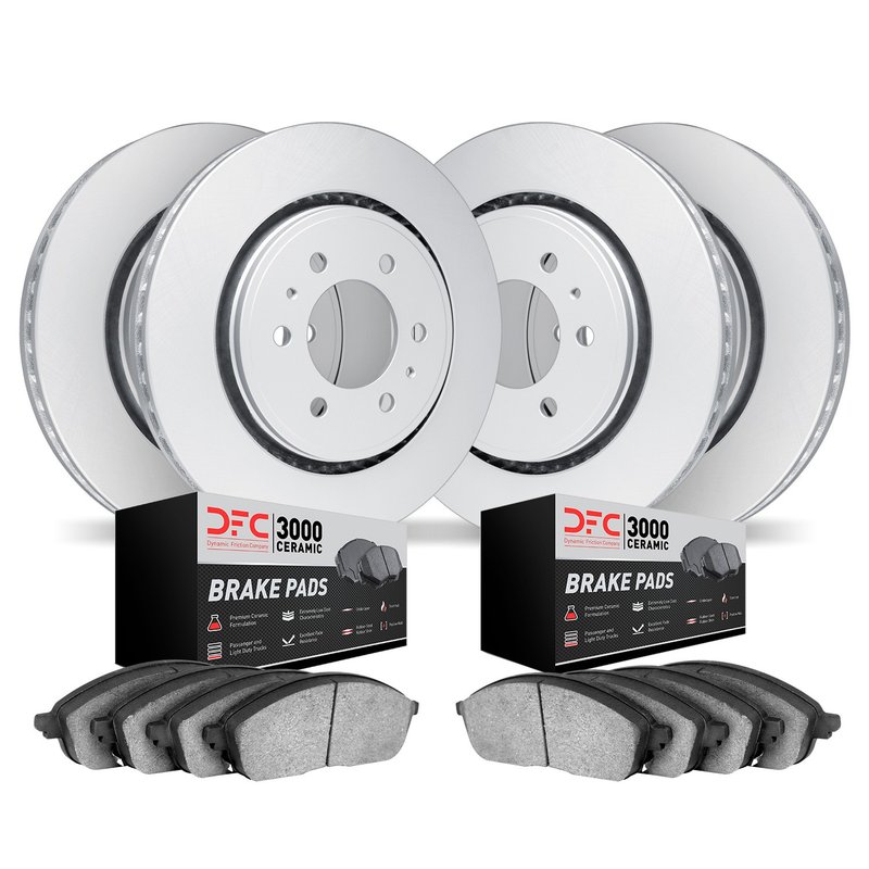 Dynamite Friction 4304-54089 Disc Brake Kit - Front and Rear