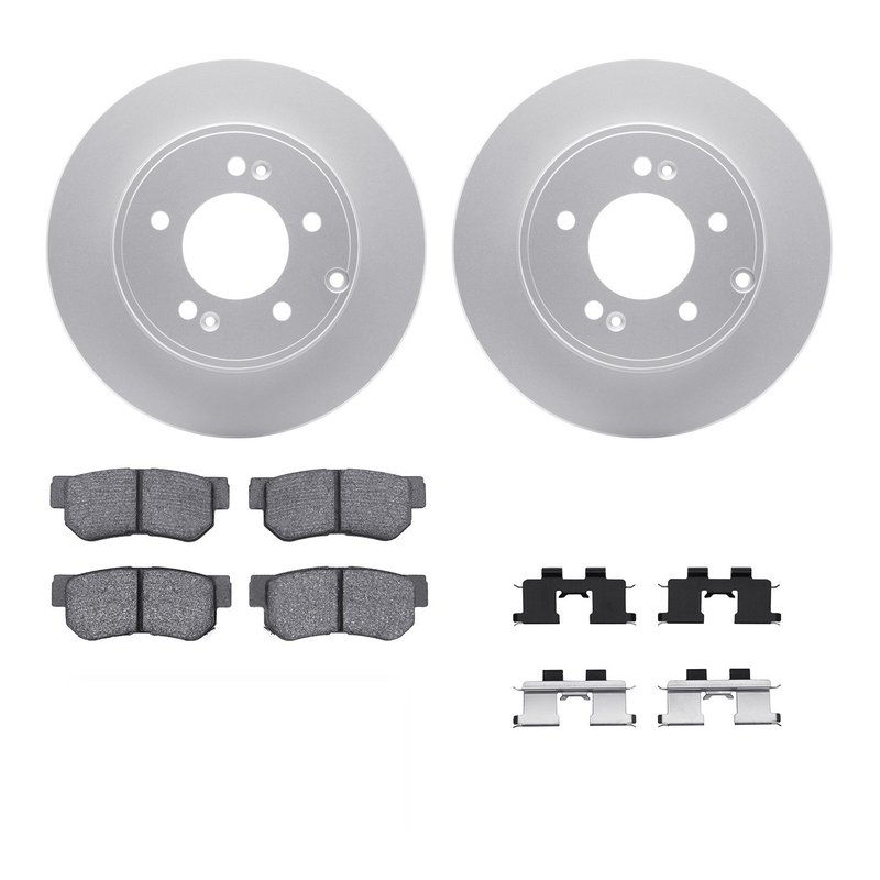 Dynamite Friction 4312-03006 Disc Brake Kit - Rear