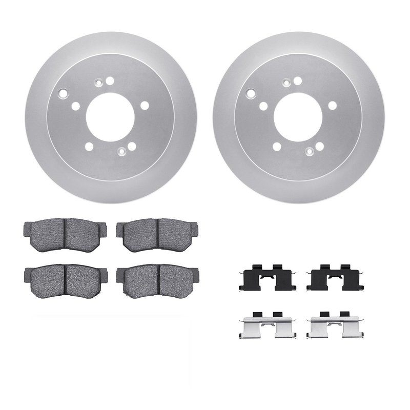 Dynamite Friction 4312-03009 Disc Brake Kit - Rear
