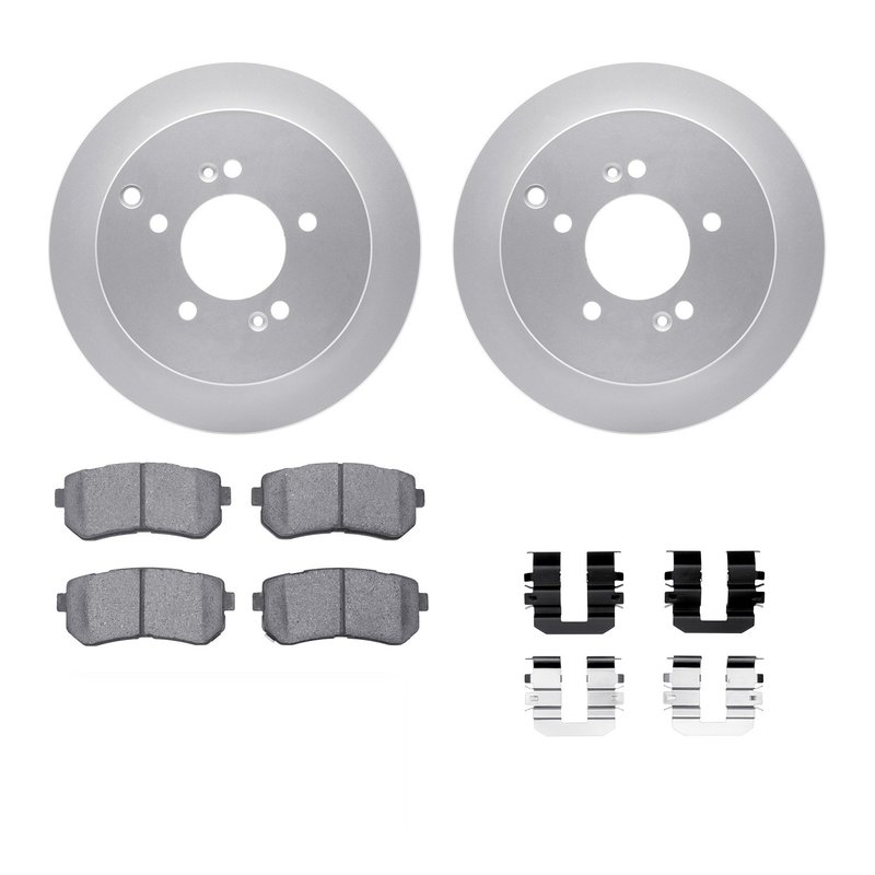 Dynamite Friction 4312-03023 Disc Brake Kit - Rear