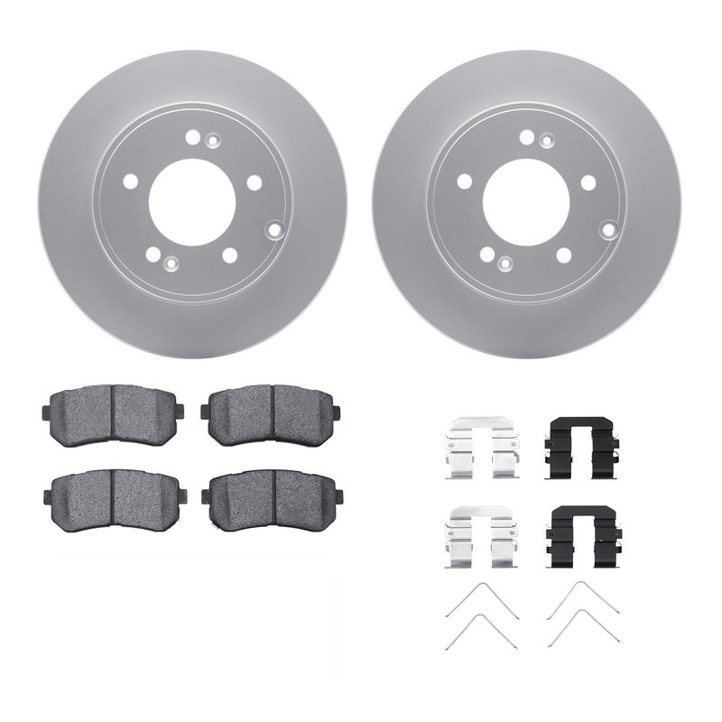 Dynamic Friction 4312-03024 Disc Brake Kit - Rear