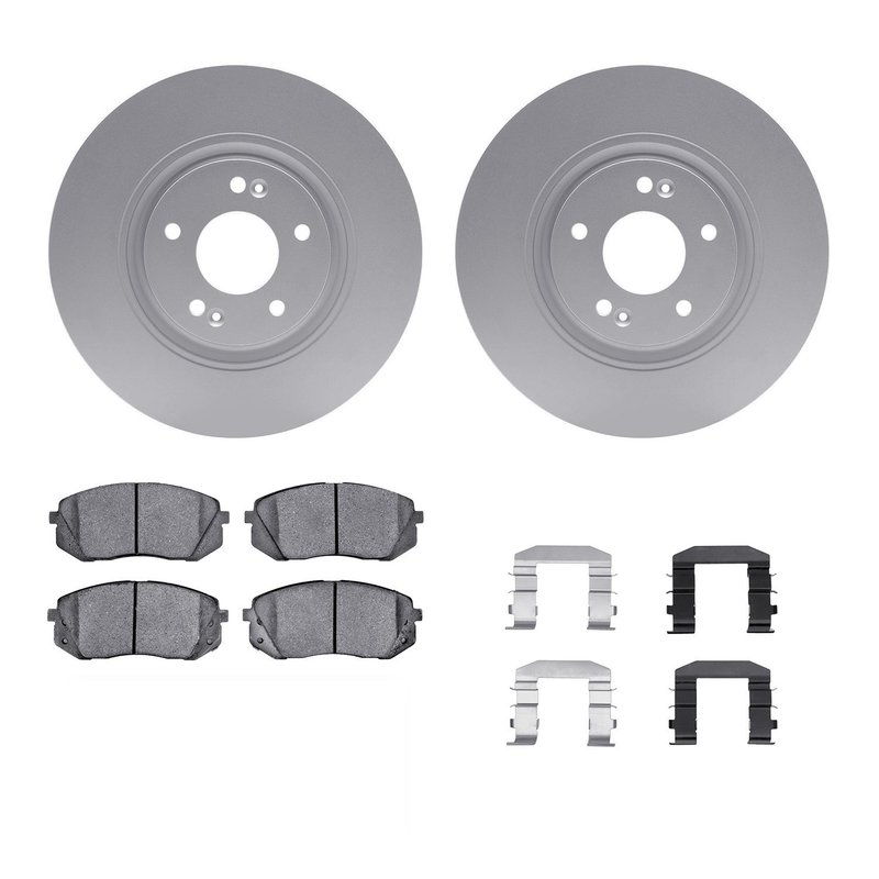 Dynamic Friction 4312-03027 Disc Brake Kit - Front
