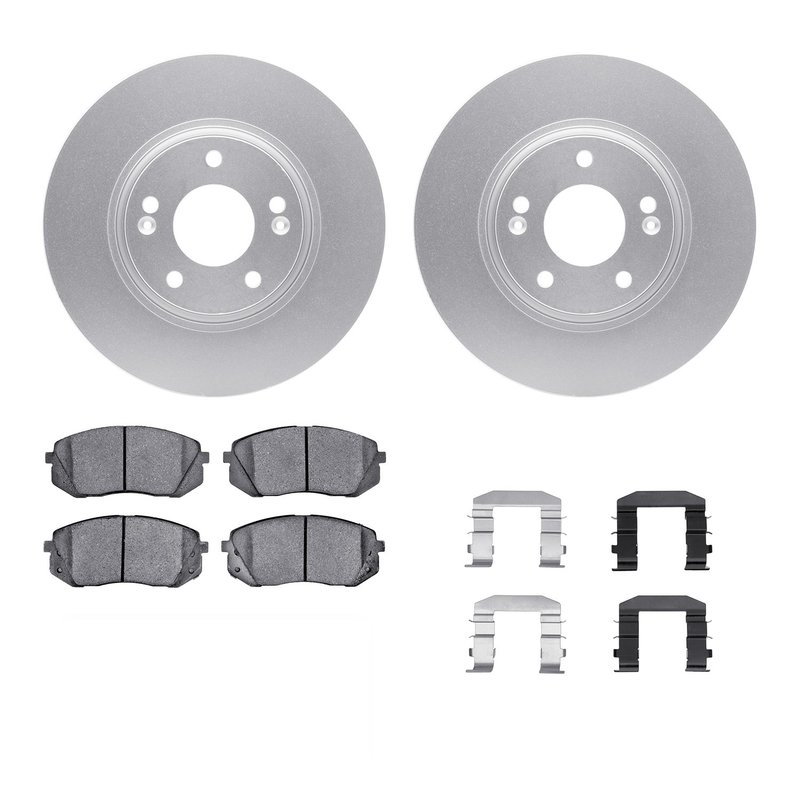 Dynamic Friction 4312-03028 Disc Brake Kit - Front
