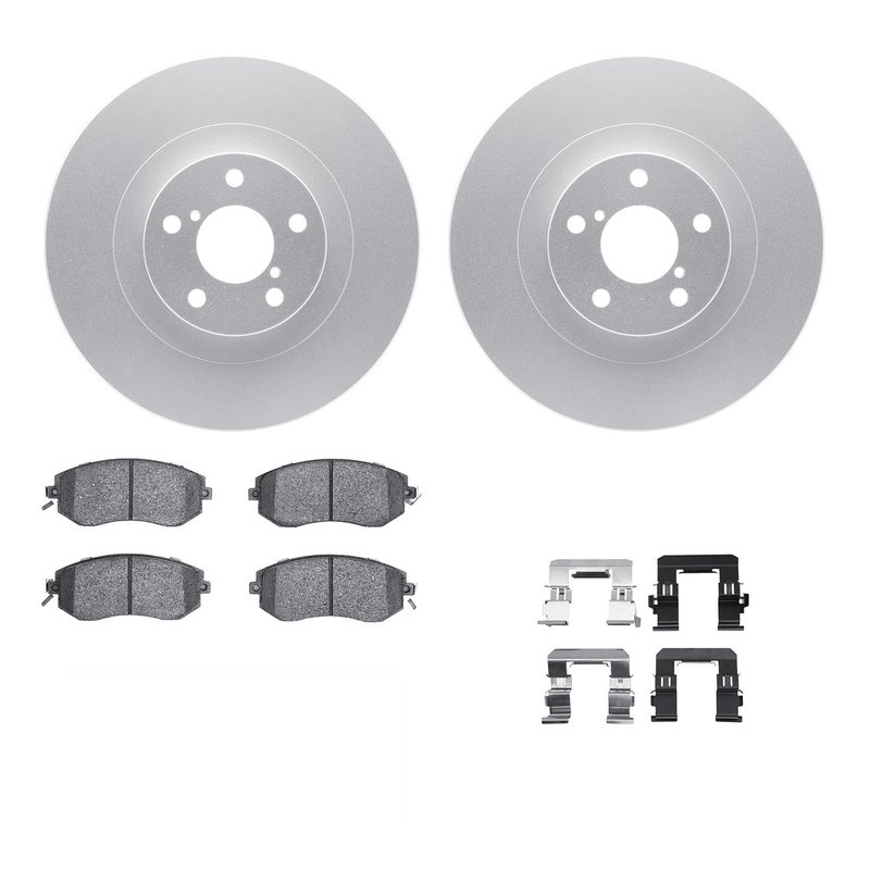 Dynamite Friction 4312-13036 Disc Brake Kit - Front