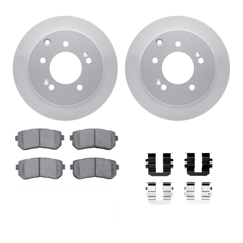 Dynamic Friction 4312-21012 Disc Brake Kit - Rear