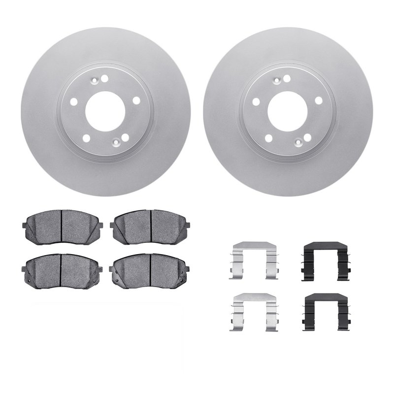 Dynamic Friction 4312-21015 Disc Brake Kit - Front