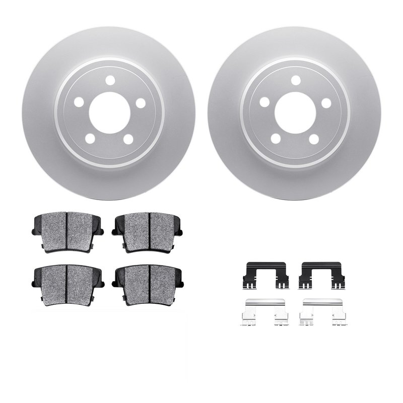 Dynamic Friction 4312-39018 Disc Brake Kit - Rear