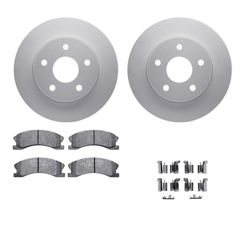 Dynamite Friction 4312-42008 Disc Brake Kit - Front